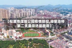 【松滋市湿地公园疫情防控,缩量涨停第二天是涨还是跌啊】