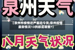 【泉州市疫情还严重吗今天,泉州疫情最新情况13例都是哪里?】