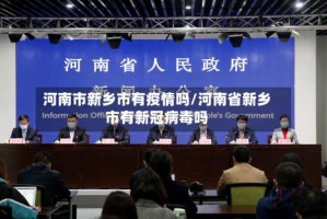 河南市新乡市有疫情吗/河南省新乡市有新冠病毒吗