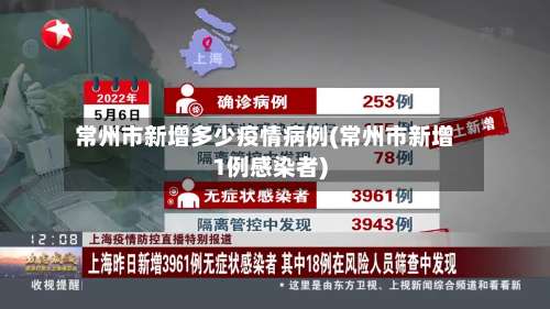 常州市新增多少疫情病例(常州市新增1例感染者)-第3张图片
